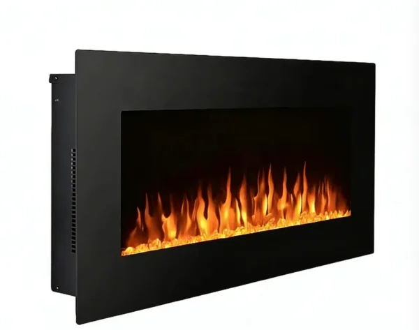 Led Light Electric Fireplace, Wall, RGB