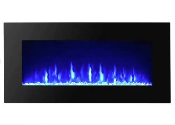 Led Light Electric Fireplace, Wall, RGB - view 2