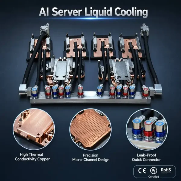 Lianli Liquid Cooling Plate, Copper, Aluminum, HPC - view 2