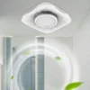 Light Bathroom Exhaust Fan, 112, CFM, 6000K, LED