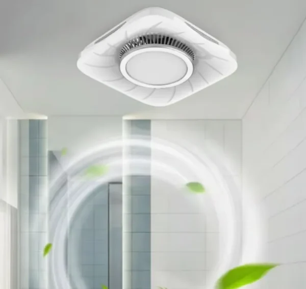 Light Bathroom Exhaust Fan, 112, CFM, 6000K, LED