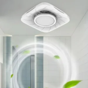 Light Bathroom Exhaust Fan, 112, CFM, 6000K, LED