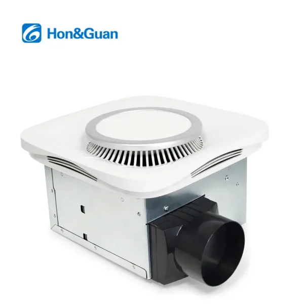 Light Bathroom Exhaust Fan, 112, CFM, 6000K, LED - view 3