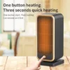 Lightweight Portable Heater, 500 W, Plastic - view 2