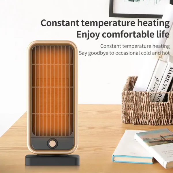Lightweight Portable Heater, 500 W, Plastic - view 4