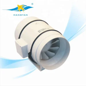 Line Duct Fan, 200mm, Plastic, Centrifugal