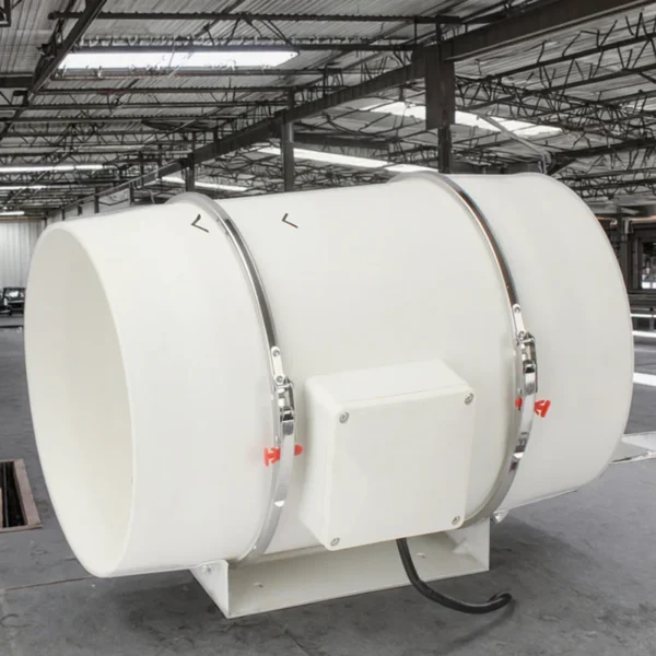 Line Duct Fan, 200mm, Plastic, Centrifugal - view 6