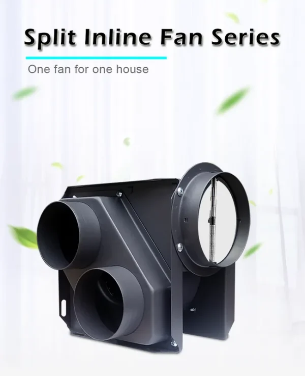Line Duct Fan, 220 V, Cast Iron - view 6