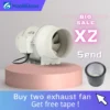 Line Duct Fan, 4inch, 100mm, SAA - view 2