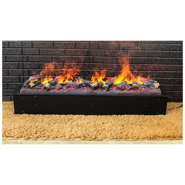 Linear Water Vapor Fireplace, 2000mm, 3D - view 5