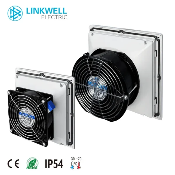 Linkwell Duct Fan, Plastic, Solar, Roof, IP54 - view 2