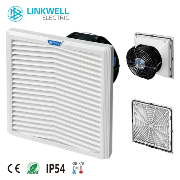 Linkwell Duct Fan, Plastic, Solar, Roof, IP54 - view 5