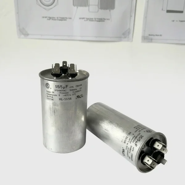 Listed Case Compressor, MPP, MFD, 45+5uF, 370V/440V - view 4