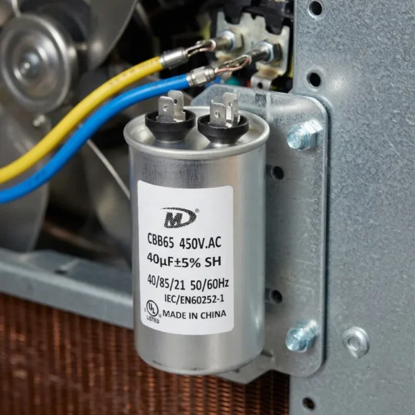 Listed Cbb65 Motor, 40uF, 450VAC - view 6