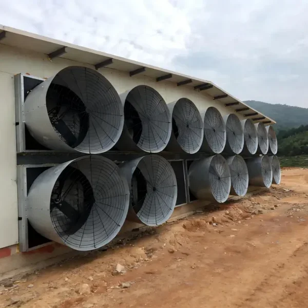 Long Cone Exhaust Fan, 50inch, Stainless, Steel, 50Hz