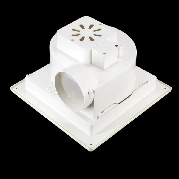Louver Axial Duct Fan, PVC, 110 V, Electric - view 5