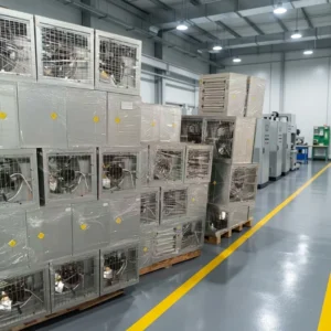 Louver Galvanized Exhaust Fan, Axial, 380 V, 44000cbm