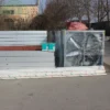 Louvered Exhaust Fan, 220v/380v, motor, galvanized steel - view 2