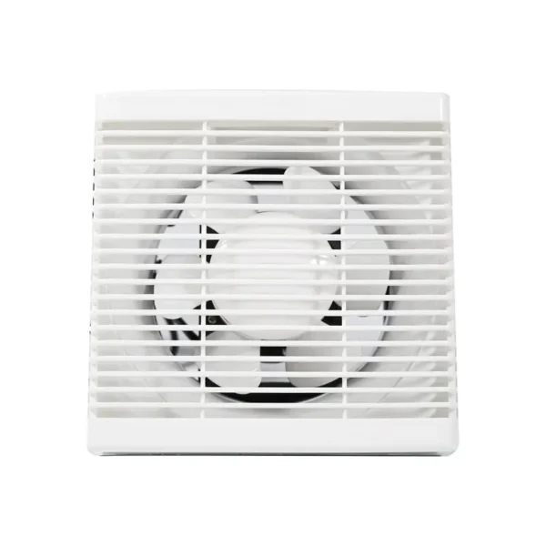 Louvered Ventilation Exhaust Fan, Plastic, Battery, PVC - view 2