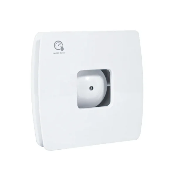 Louvered Ventilation Exhaust Fan, Plastic, Battery, PVC - view 3