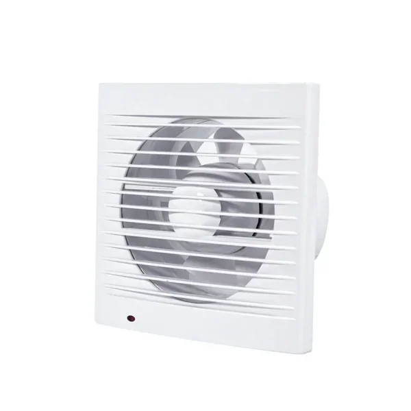 Louvered Ventilation Exhaust Fan, Plastic, Battery, PVC - view 4
