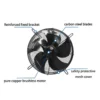 Low Noise Axial Fan, YSWF102L35P6-570N-500S, 50Hz - view 2
