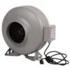 Low Noise Duct Fan, Plastic, 100~120V