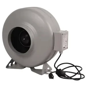 Low Noise Duct Fan, Plastic, 100~120V