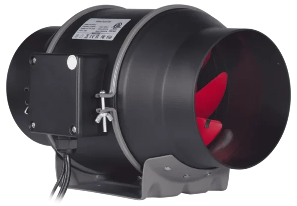 Low Noise Duct Fan, Plastic, 100~120V - view 3