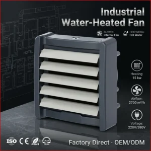 Low Noise Industrial Fan, 68dB, 220 V, 15KW(20.12hp)