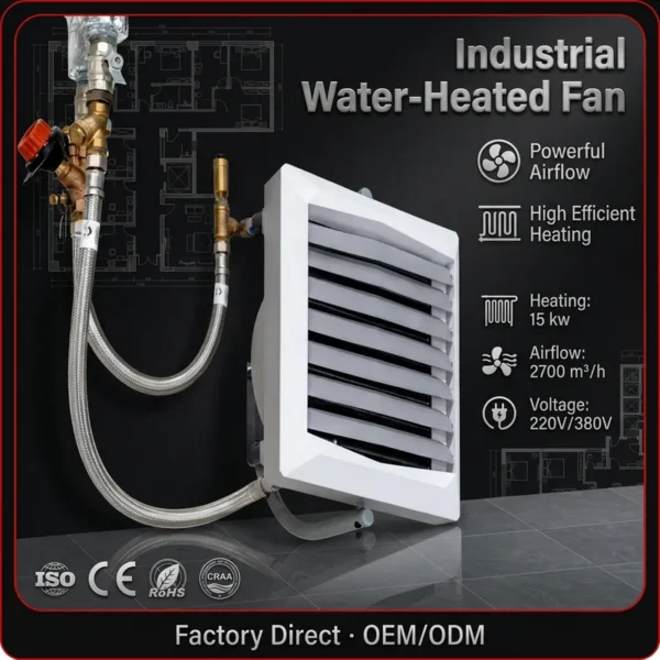 Low Noise Industrial Fan, 68dB, 220 V, 15KW(20.12hp) - view 5