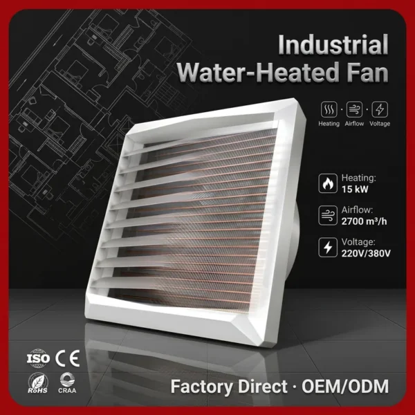 Low Noise Industrial Fan, 68dB, 220 V, 15KW(20.12hp) - view 6