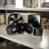 Low Noise Plastic Blower, FANOVA, 280mm, 110V/85V, Centrifugal