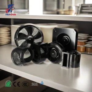 Low Noise Plastic Blower, FANOVA, 280mm, 110V/85V, Centrifugal