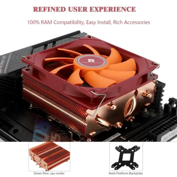 Low Profile Cpu Cooler, AXP90-X53, 92mm, ITX, AMD - view 2