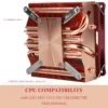 Low Profile Cpu Cooler, AXP90-X53, 92mm, ITX, AMD - view 3