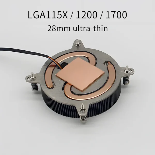 Low Profile Cpu Cooler, I5, 1200, 115x, 1700 - view 4