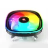 Low Profile Cpu Cooler, LGA2011, 1170, RGB, Aluminum