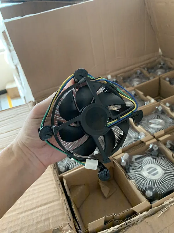 Low Profile Cpu Fan, I3, I5, I7, 95mm - view 4