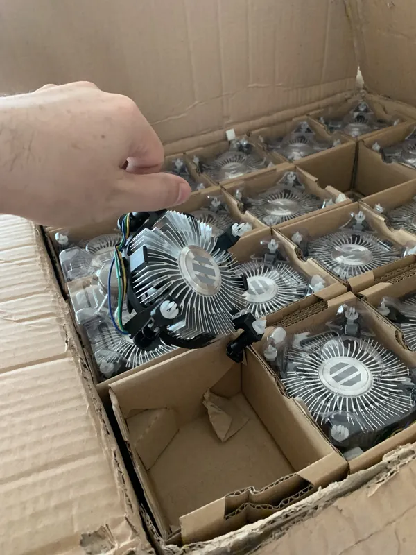 Low Profile Cpu Fan, I3, I5, I7, 95mm - view 5