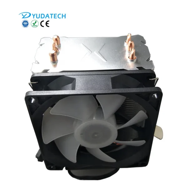 Low Profile Server Cooler, 1U, RGB, CPU, Aluminum - view 3