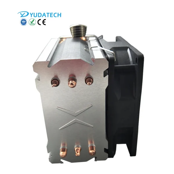 Low Profile Server Cooler, 1U, RGB, CPU, Aluminum - view 4