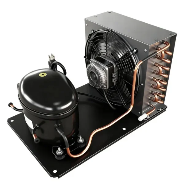 Low Temperature Condensing Unit, NEK2172GK, R404A, 220V, 3/4HP - view 2
