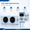 Low Temperature Food Freezer, R507, 380 V, Electric - view 2