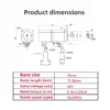 Low-voltage Servo Motor, 24V/48V, Brushless, Waterproof - view 3