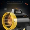 Lpg Air Forced Heater, Portable, Stainless, Steel, 15KW - view 4