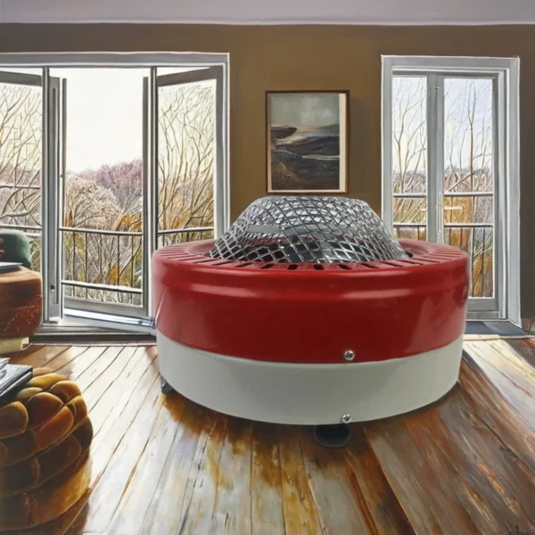Lpg Gas Fan, Portable, 15-30sq, Steel - view 2