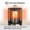 Lpg Patio Heater, 7.3KW, 24900BTU, Stainless Steel - view 4
