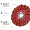 Machine Parts Blade Fan, Aluminum - view 4