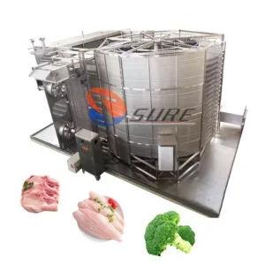 Machine Spiral Conveyor Freezer, 380V, Spiral Freezer